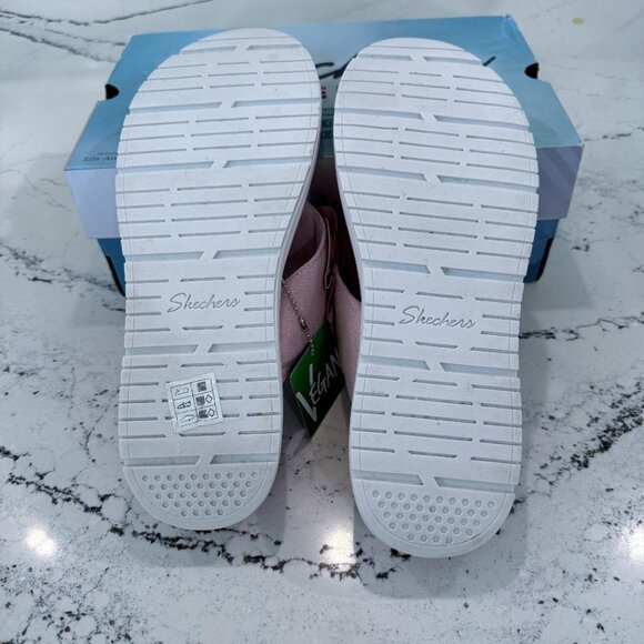 Sketchers Intergrades - Sweet Serene Platform Thong Sandals Light Pink Size 11 - Picture 4 of 6